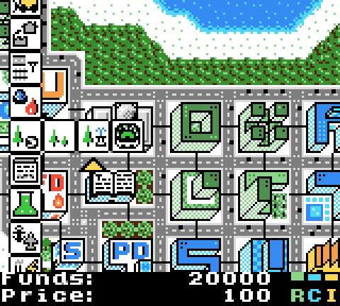 Screenshot of µCity