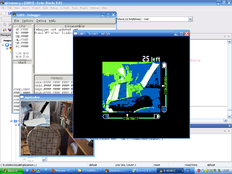 Featured image of post GB Camera emulated with a webcam!
